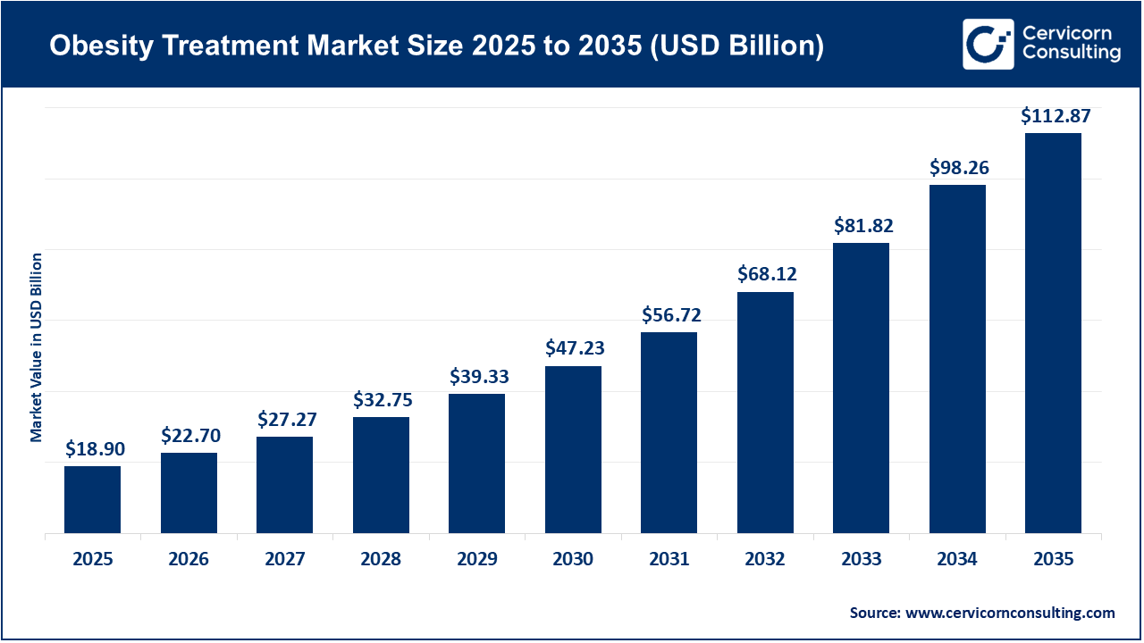 Obesity Treatment Market Revenue, Trends, and Strategic Insights by 2035